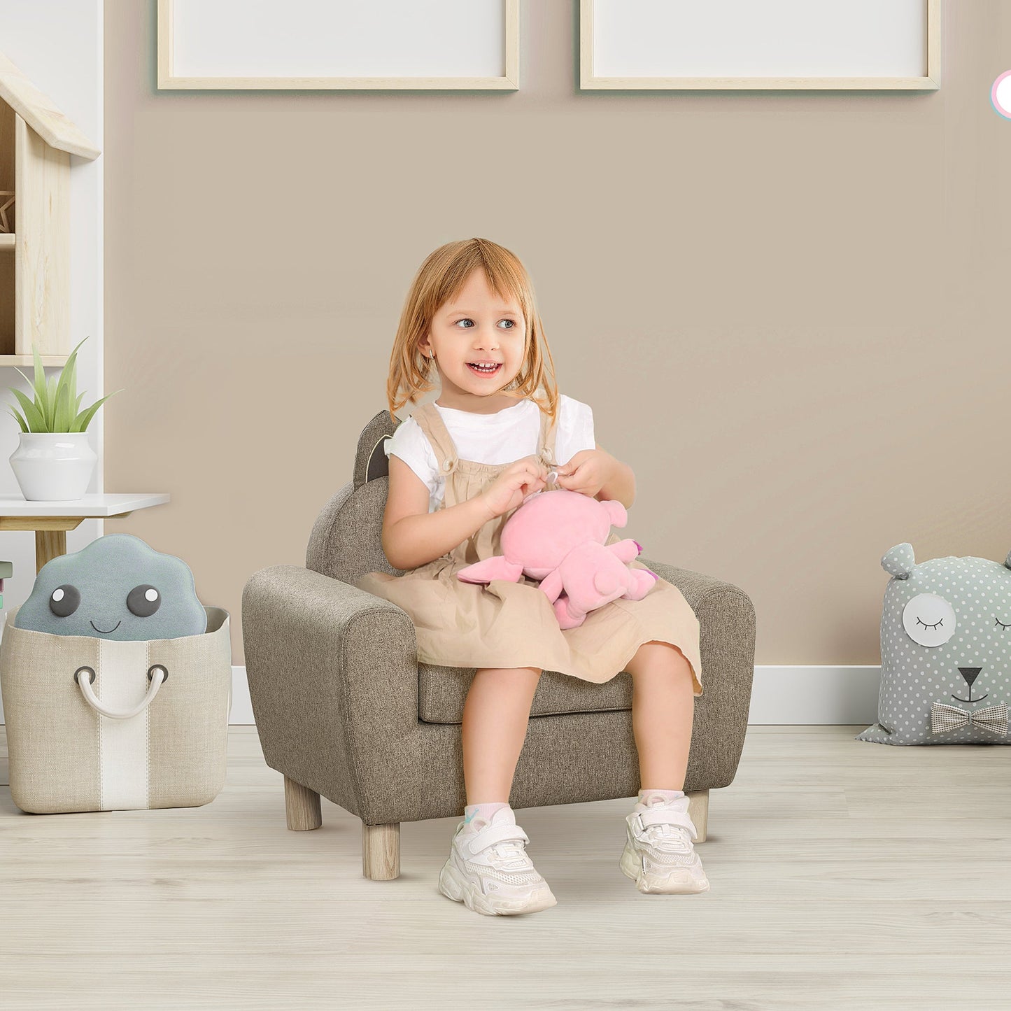 Kids Toddler Armchair Sofa with Storage