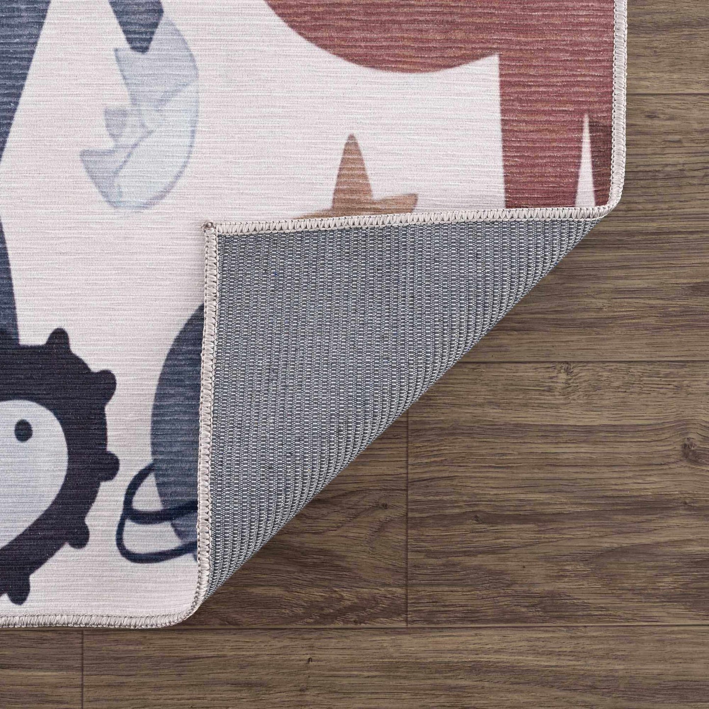 Libra Rainbow Washable Rug