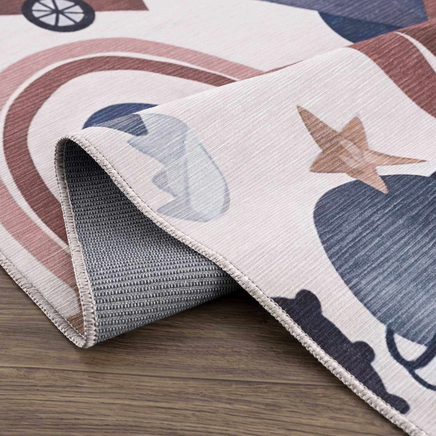 Libra Rainbow Washable Rug