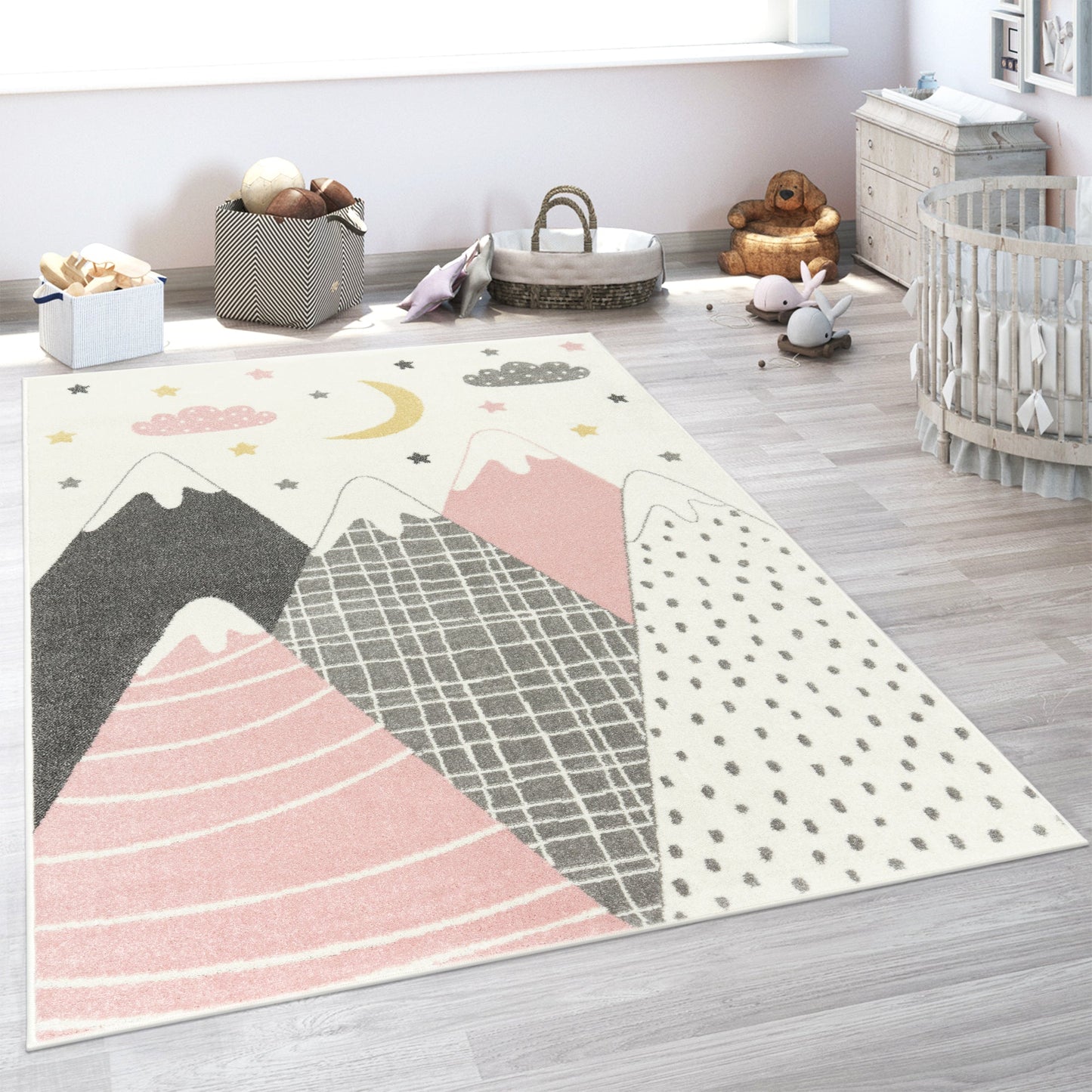 Mountains & Dreamy Sky Rug