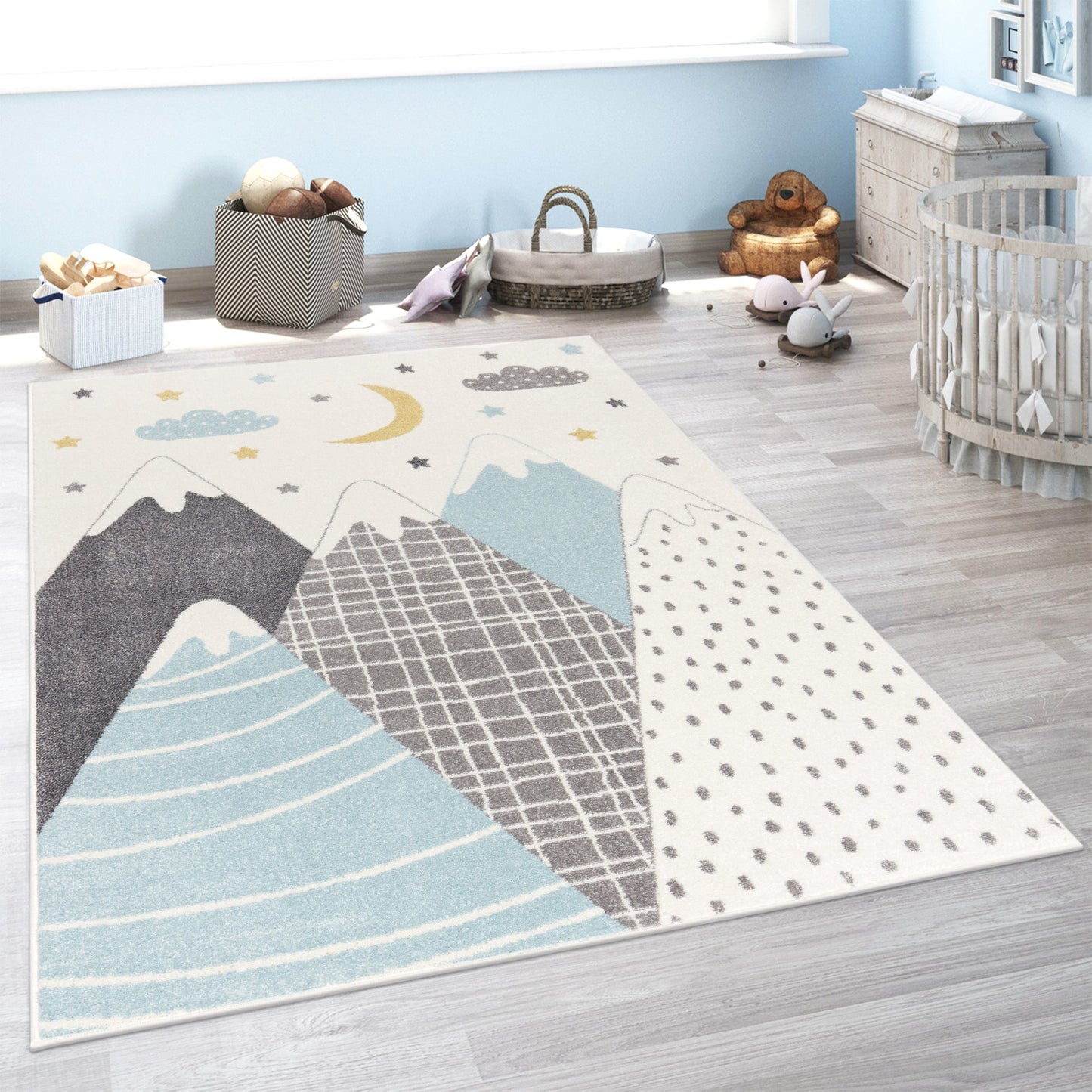 Mountains & Dreamy Sky Rug