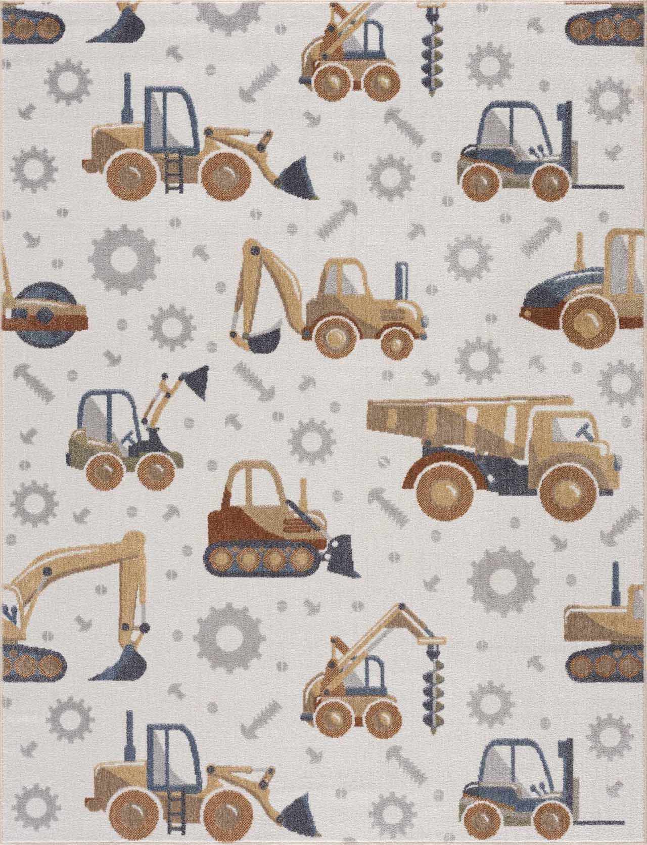Construction Washable Rug