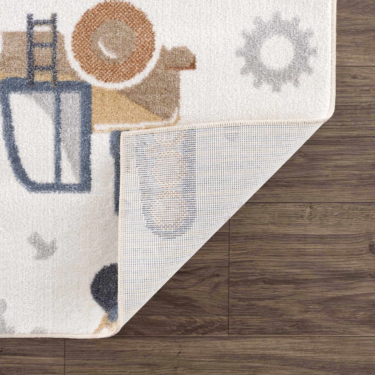 Construction Washable Rug