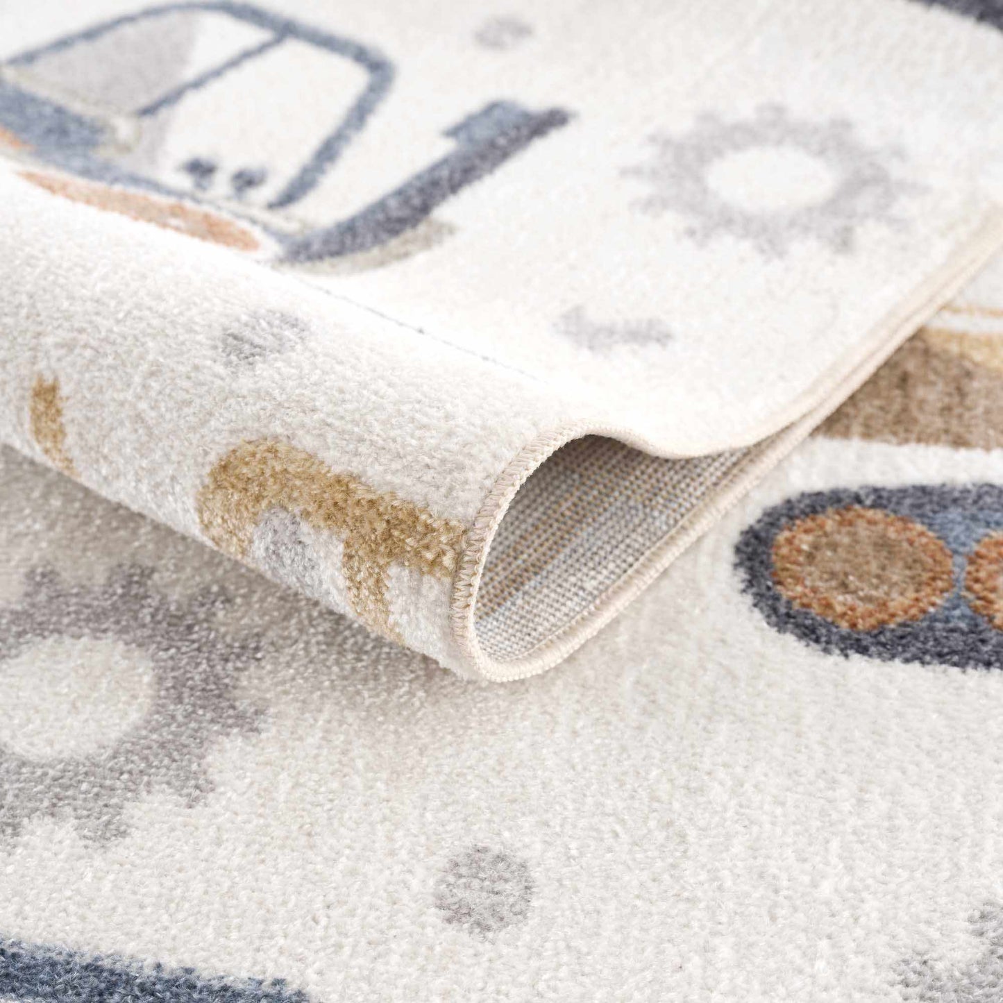 Construction Washable Rug