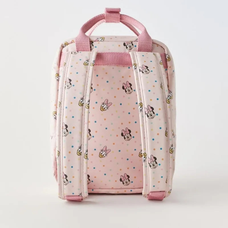 Mini School Backpack with Minnie Mouse Design-3