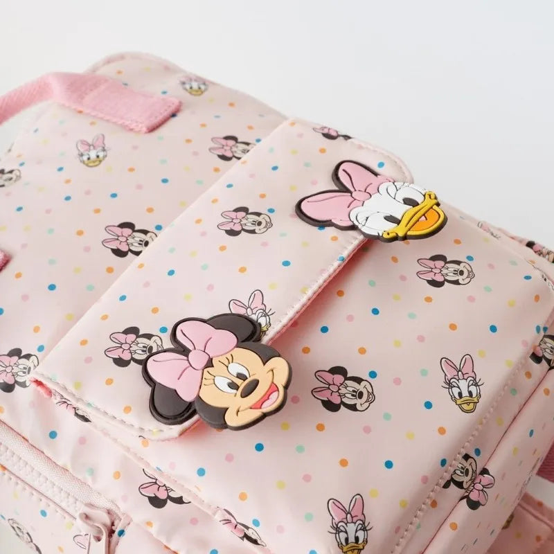 Mini School Backpack with Minnie Mouse Design-4