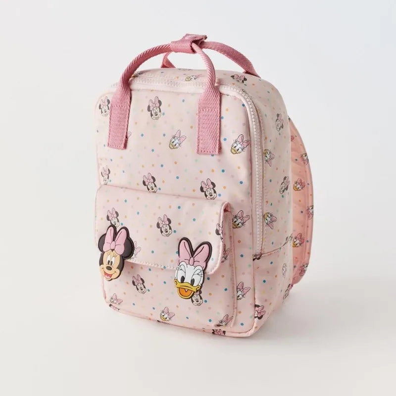 Mini School Backpack with Minnie Mouse Design-2