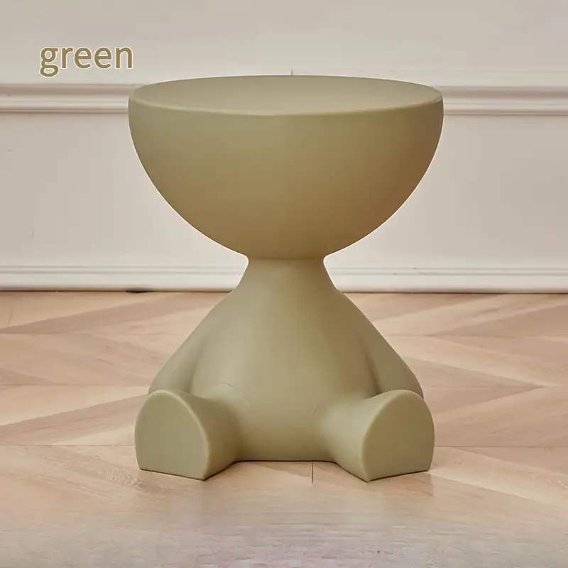 Modern Round Storage Side Table