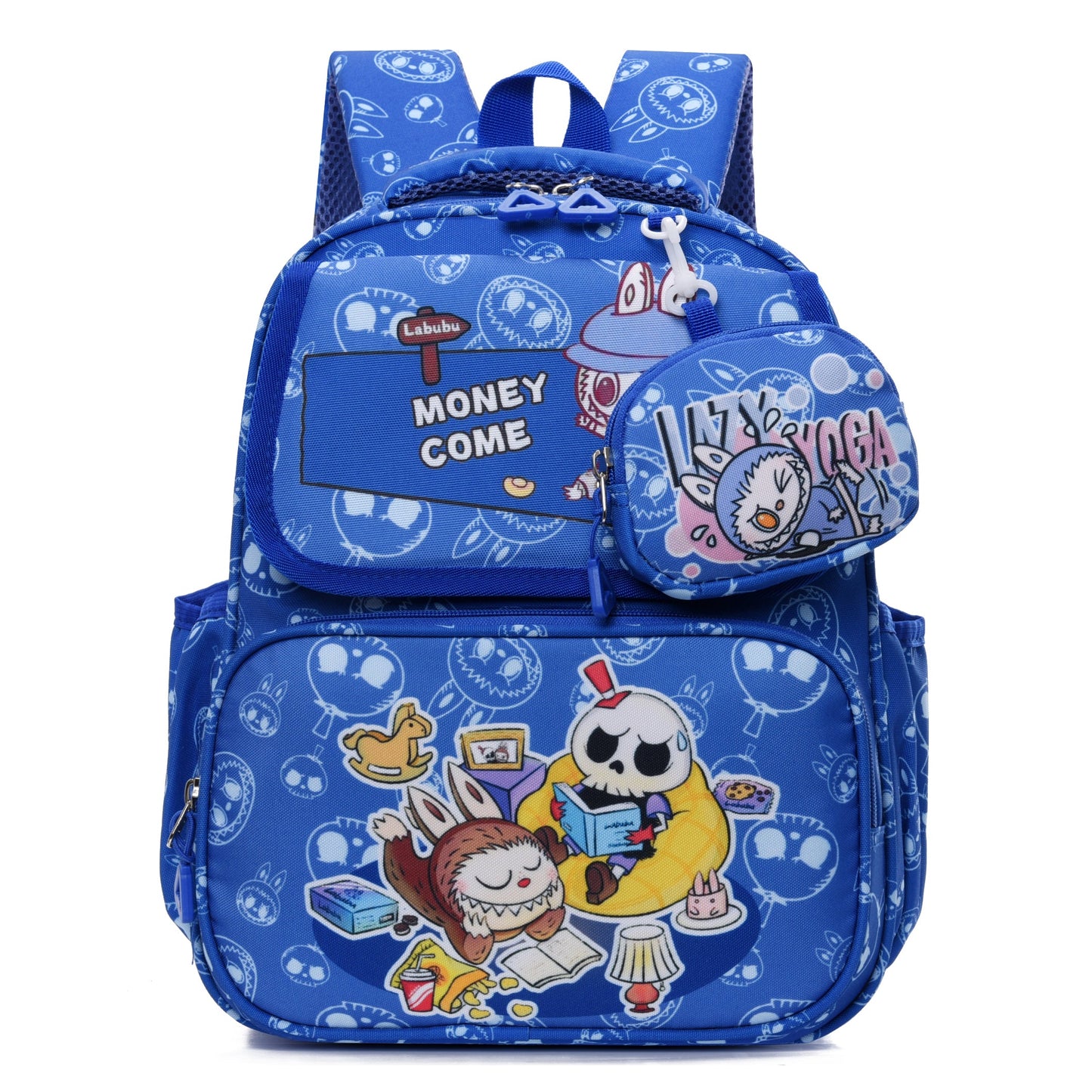 Double Trouble Labubu Kids Backpack-3