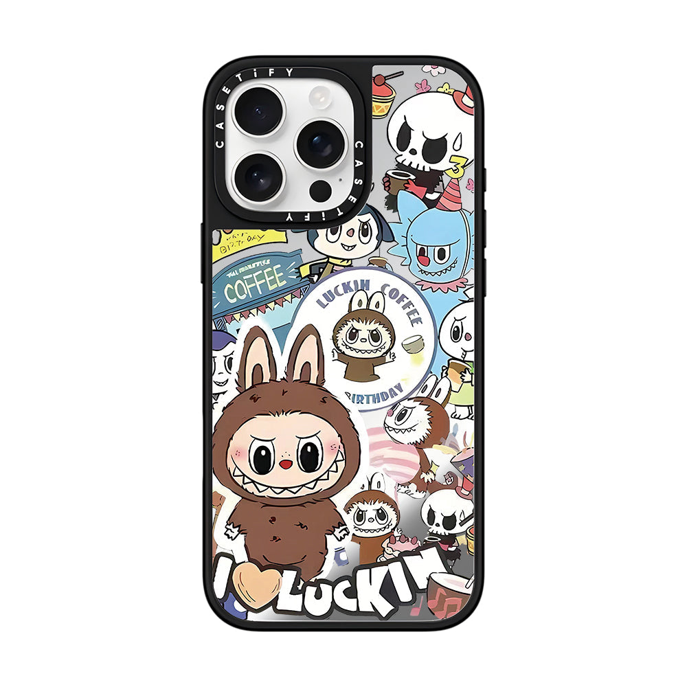 Labubu Brewed Luck Phone Case-0