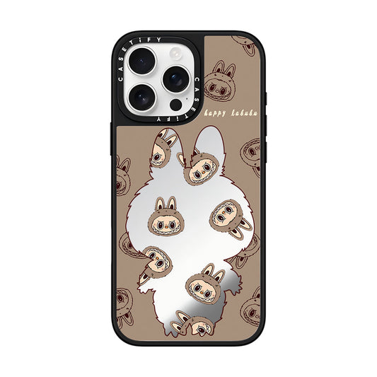 Labubu Graphic Silhouette Phone Case-0