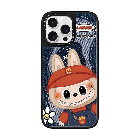 Labubu I love McNuggets Phone Case-0