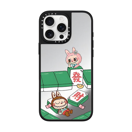 Labubu Lucky Mahjong Phone Case-0