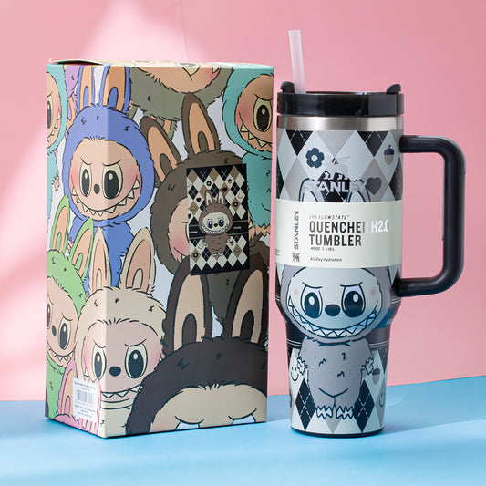 Stanley x Labubu Film Monochrome Quencher H2O Tumbler [Limited Edition]-0