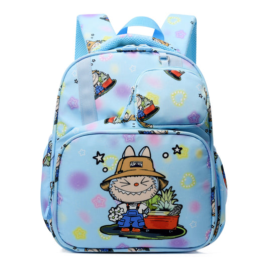 Stay With Me Labubu Kids Backpack-0