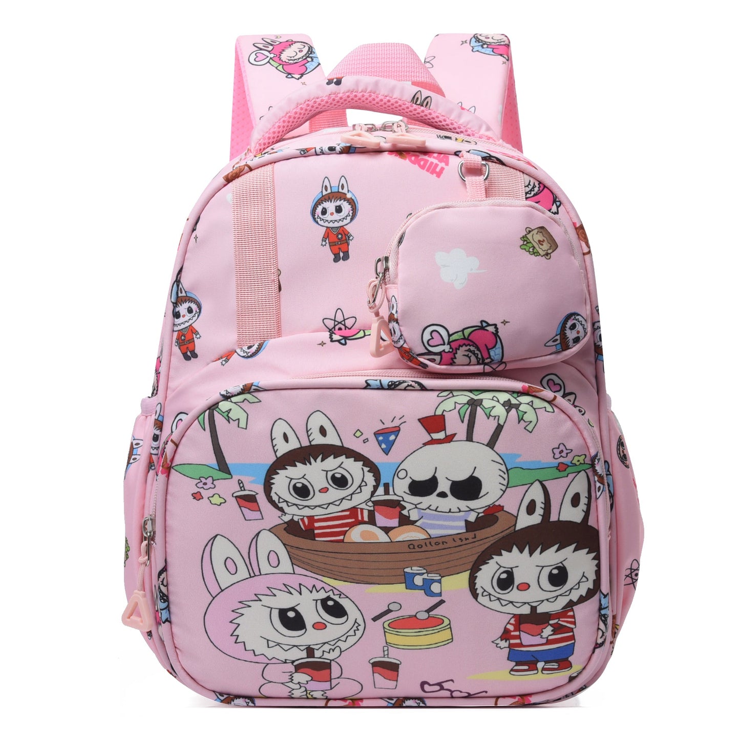 Stay With Me Labubu Kids Backpack-2