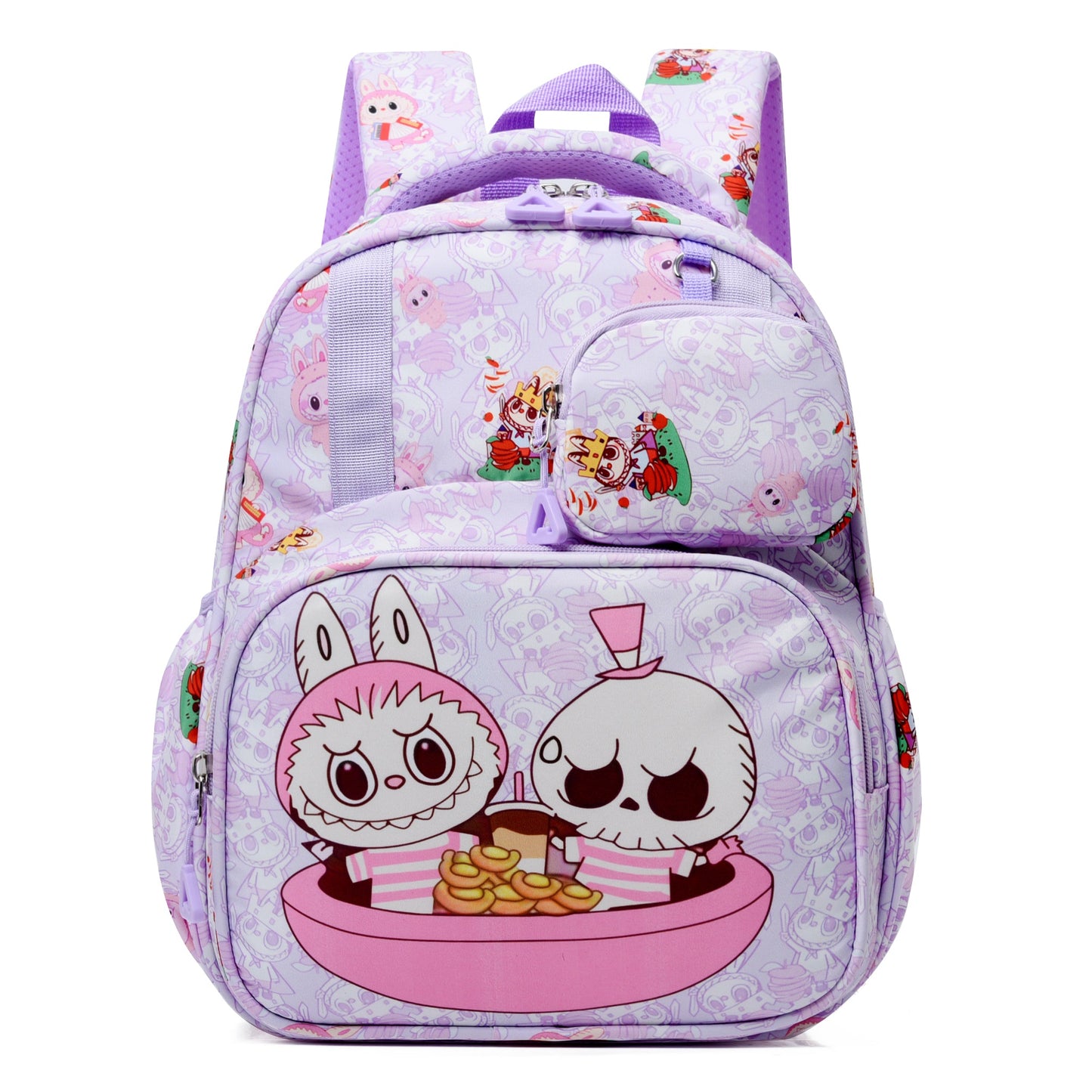 Stay With Me Labubu Kids Backpack-4
